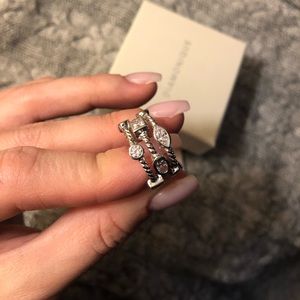 💍 Stacked Diamonique Ring